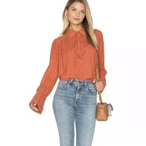 Free People Flowy Blouse